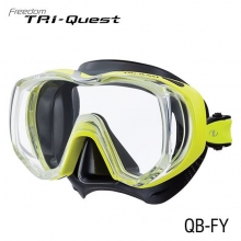 TUSA TRI-QUEST 3 WINDOW专业潜水面镜 M3001侧窗宽阔视野