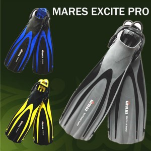 Mares EXCITE PRO 新款四线金刚excel升级版 脚蹼蛙鞋 舒适蛙踢