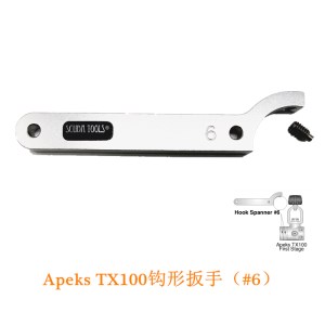 Scuba Tools Apeks TX100 扳手 (#6) 调节器维修保养工具