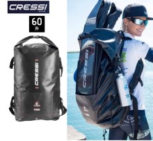 意大利CRESSI DRY GARA BAG防水袋 脚蹼包 大容量60L